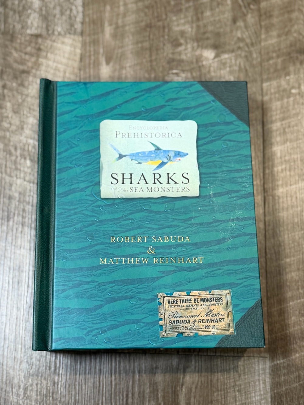 Encyclopedia Prehistorica: Sharks and Other Sea Monsters, Pop-Up by Sabuda